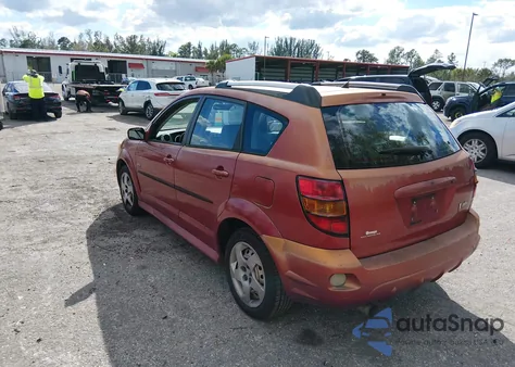 2007 Pontiac Vibe из США, поврежденный, VIN 5Y2SL65827Z402495